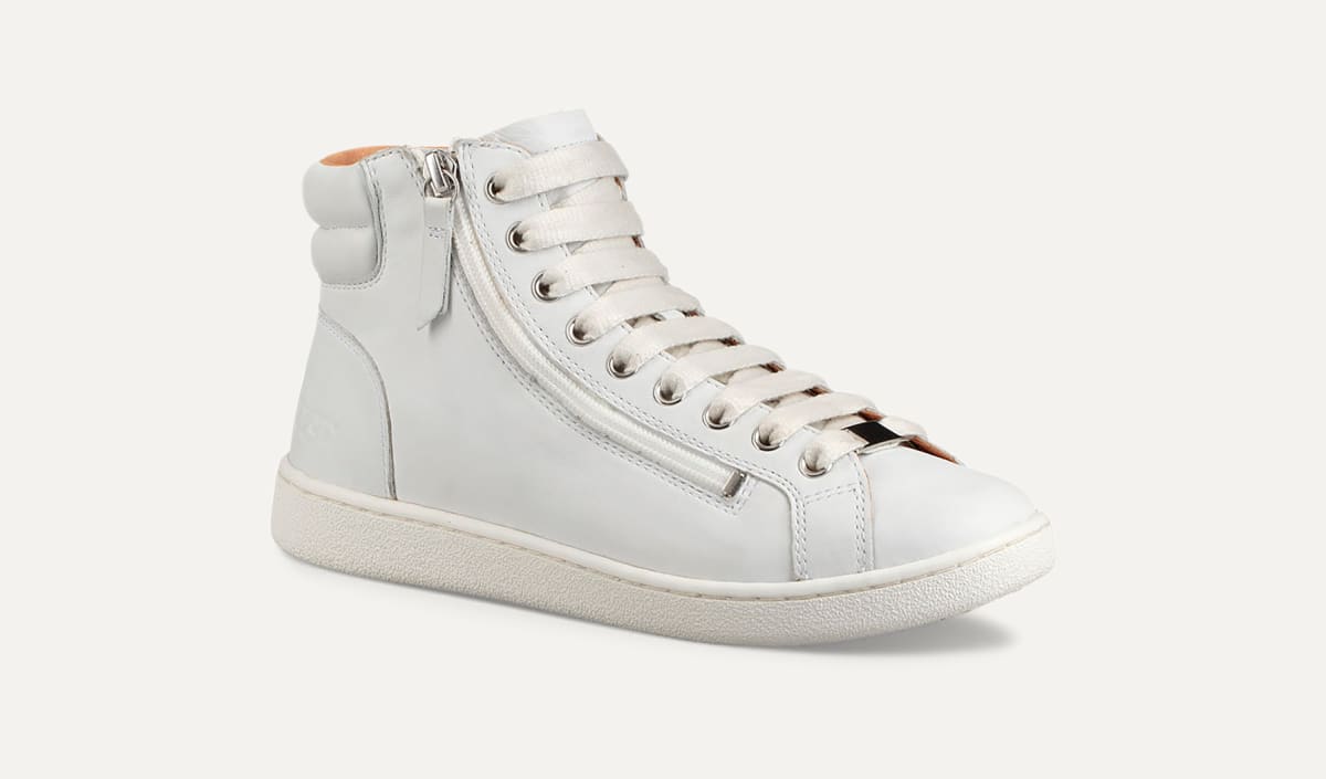 Ugg olive metallic sneaker top