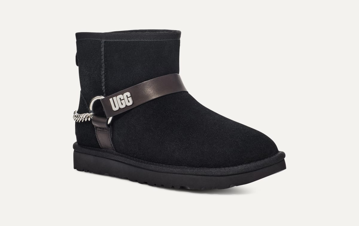 Ugg classic sparkle zip bootie sale