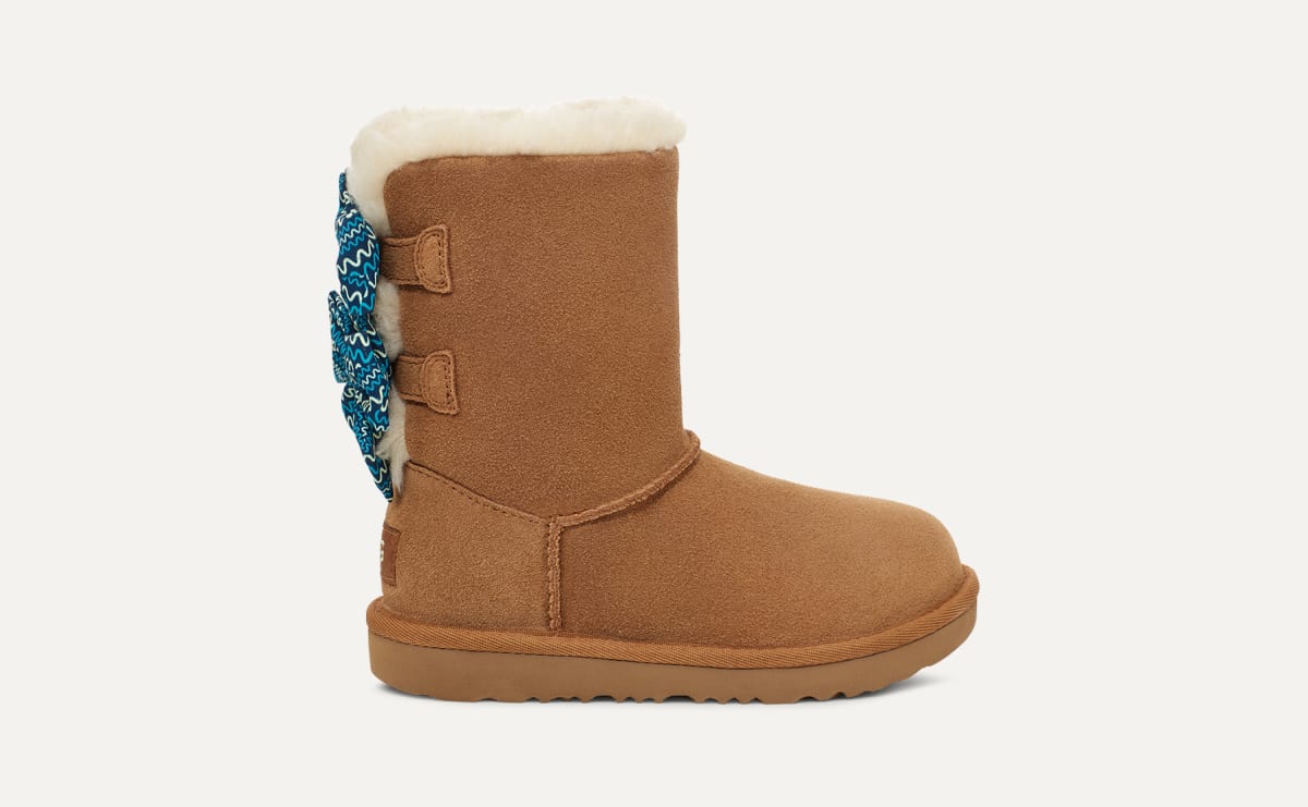 UGG Bailey Bow Squiggles Boot for Kids UGG UK