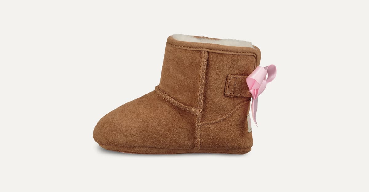 Baby uggs pink bow top