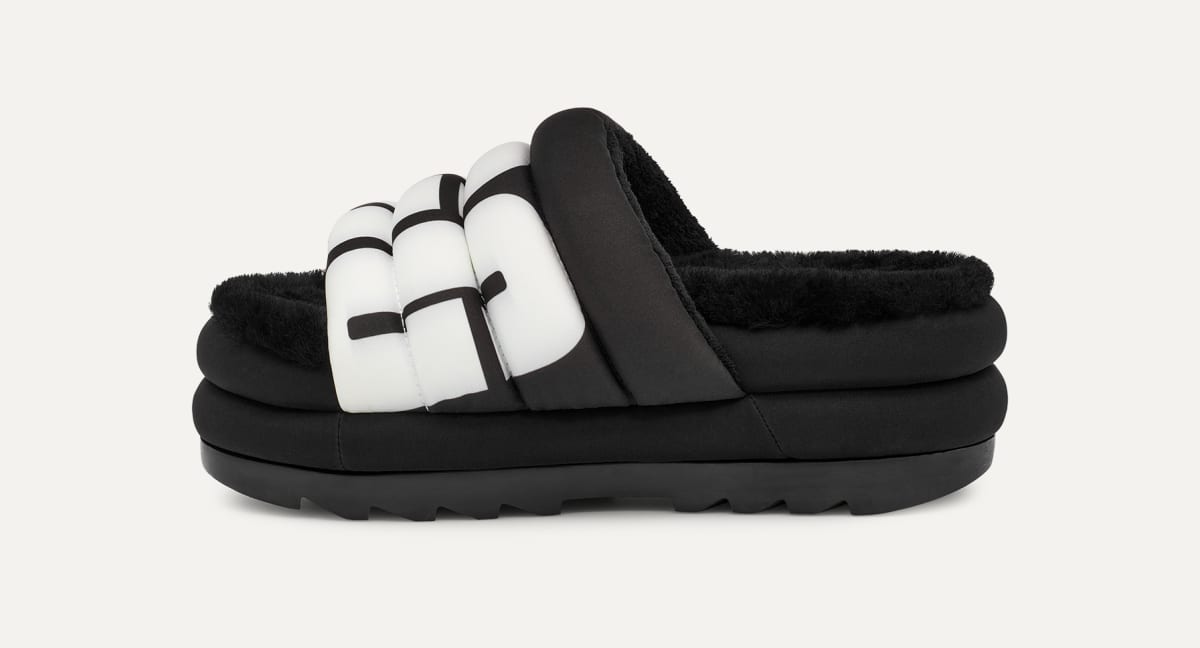 Ugg logo stud slide slipper cheap