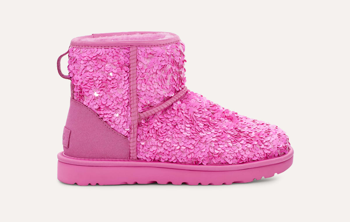UGG Classic Mini Chunky Sequin Boot for Women UGG UK