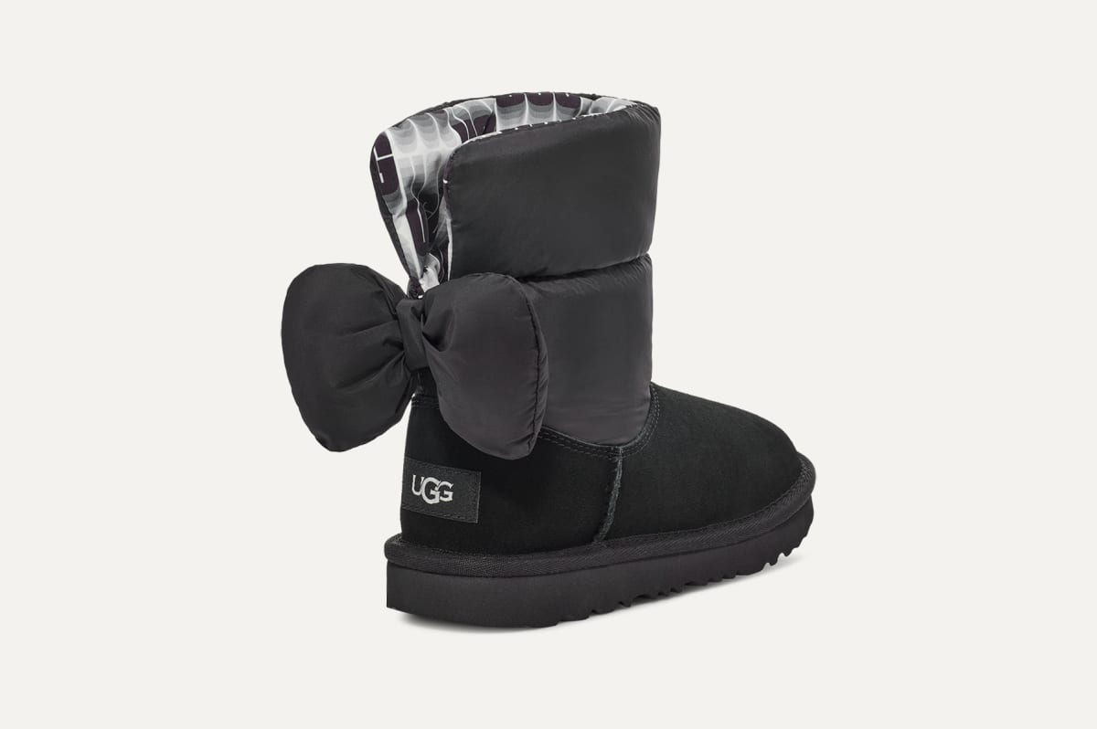 Ugg velvet bow top