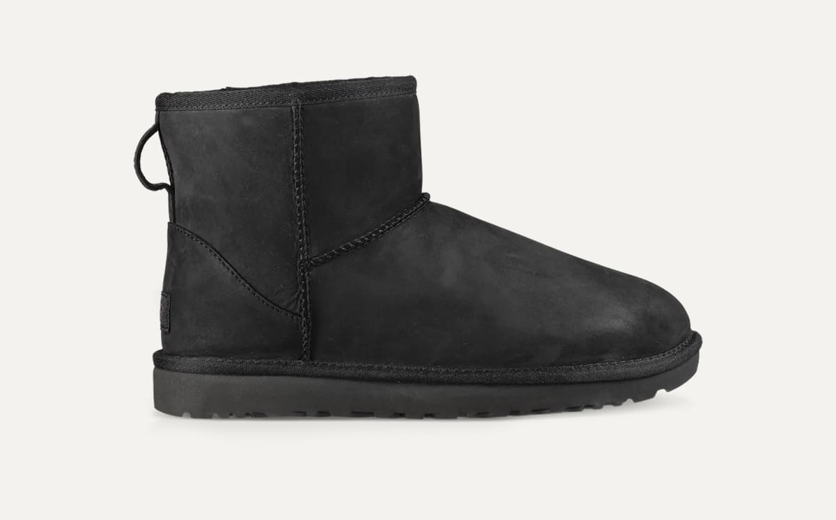 Black ugg style boots uk 2025