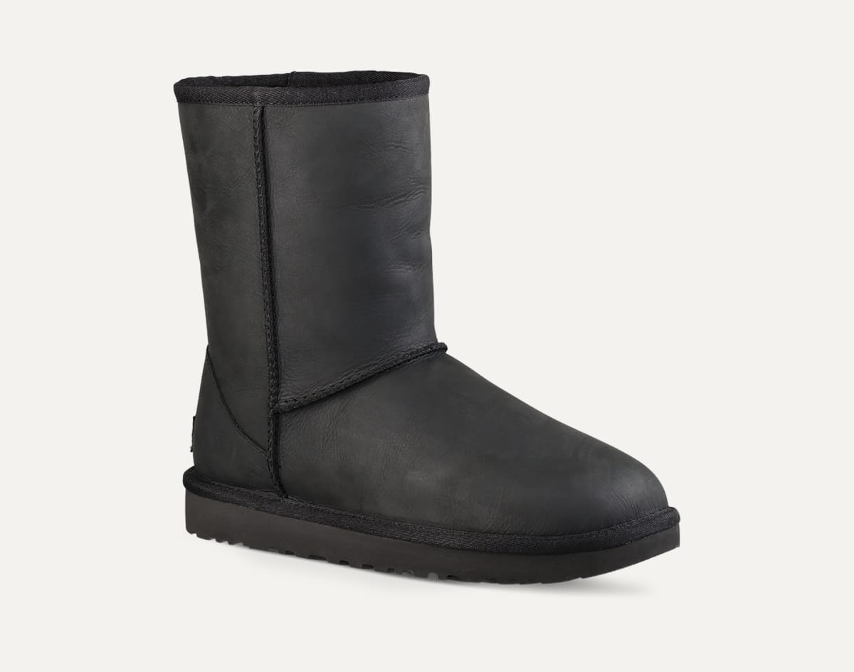 Ugg leather shoes top