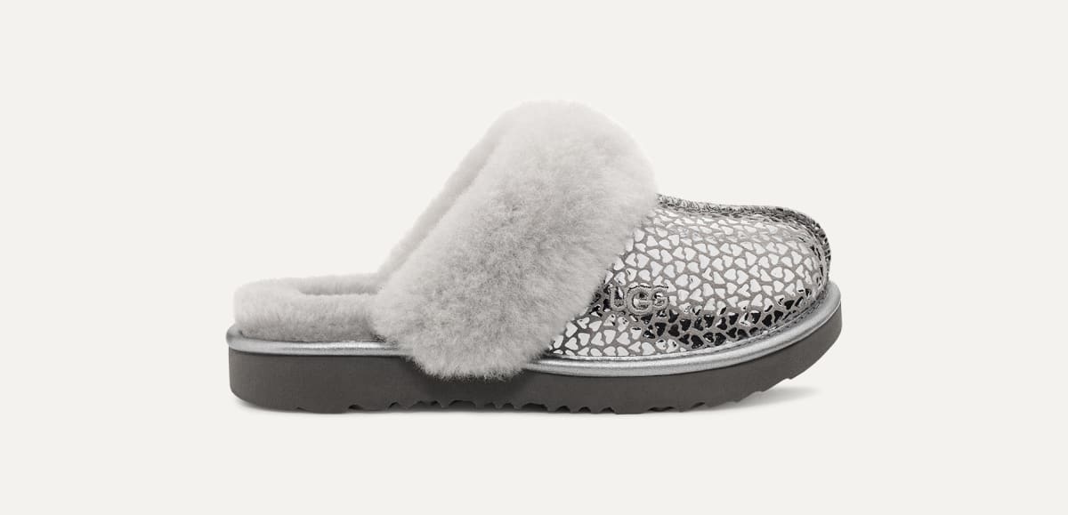 Kids Cozy II Gel Hearts Slipper