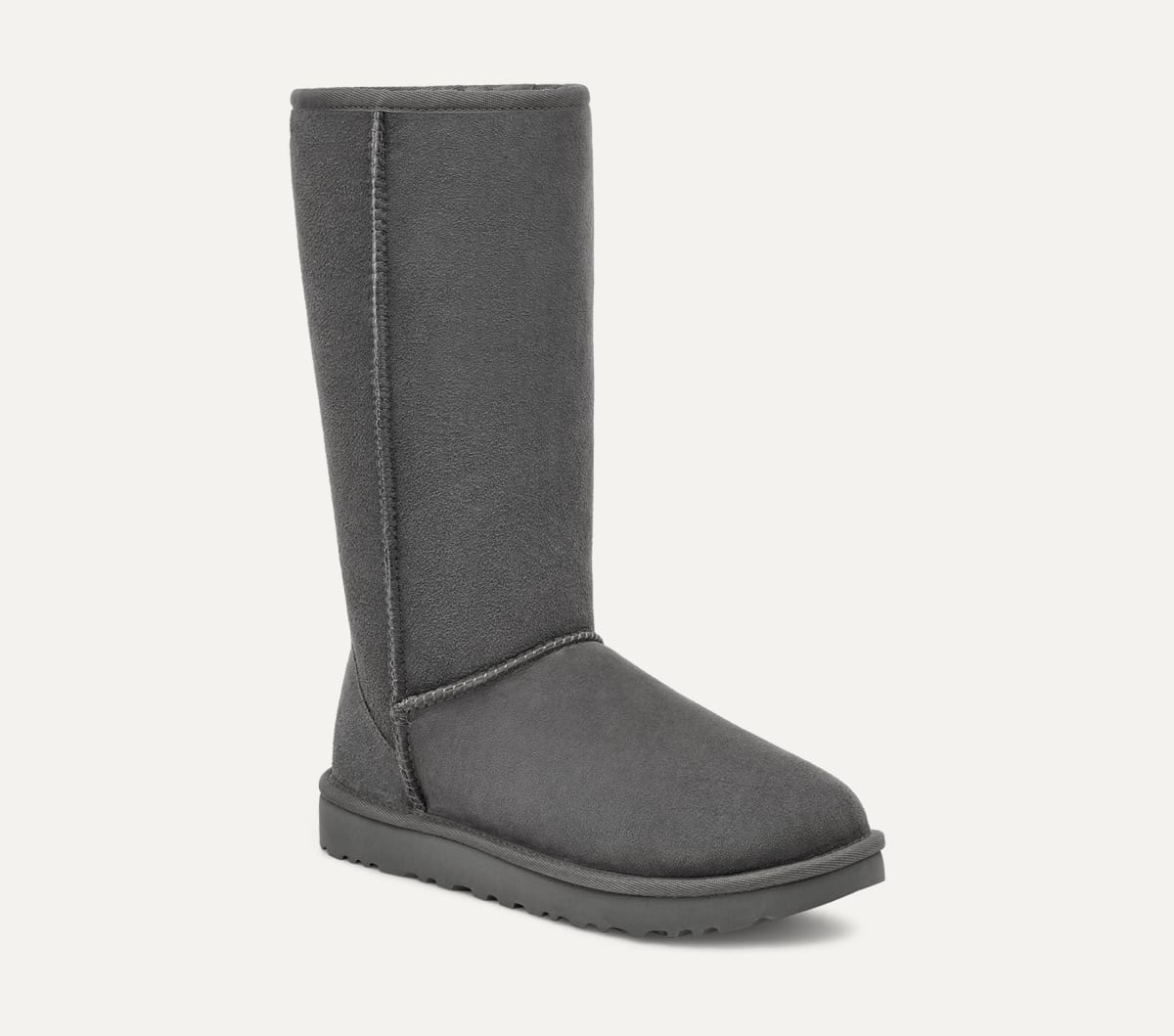 Tall grey uggs on sale discount