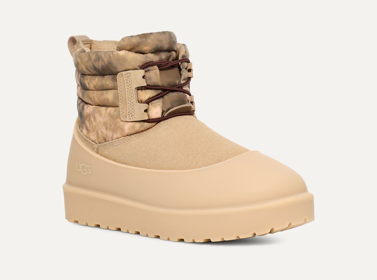 Mens tie up uggs sales