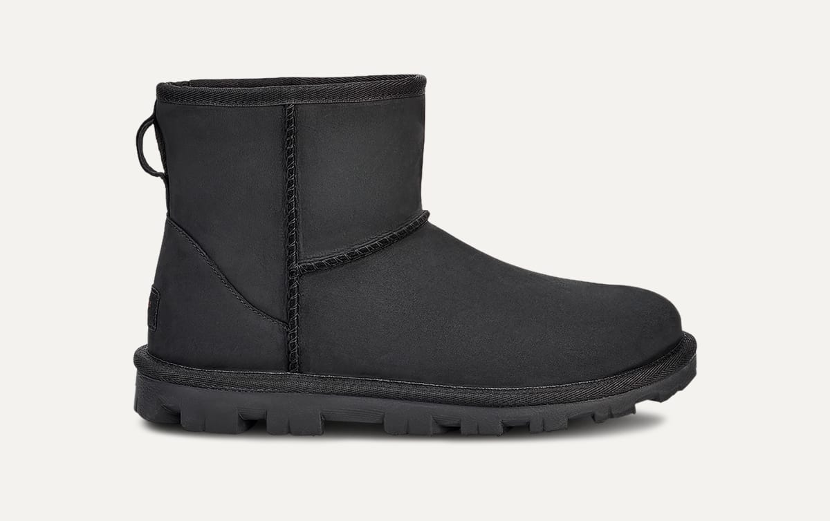 Cheap leather ugg boots top