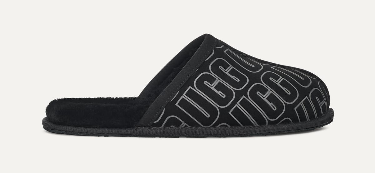 Ugg scuff logo sale