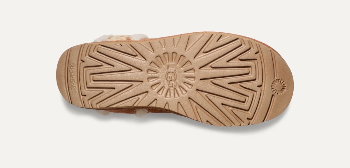 UGG Classic Mini Shearling Logo Boot for Women UGG UK
