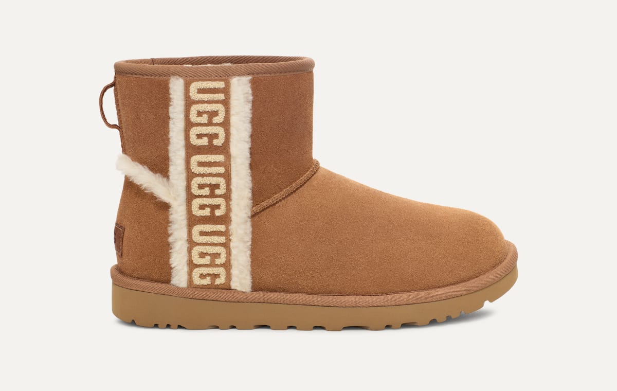 UGG Classic Mini Shearling Logo Boot for Women UGG Luxembourg
