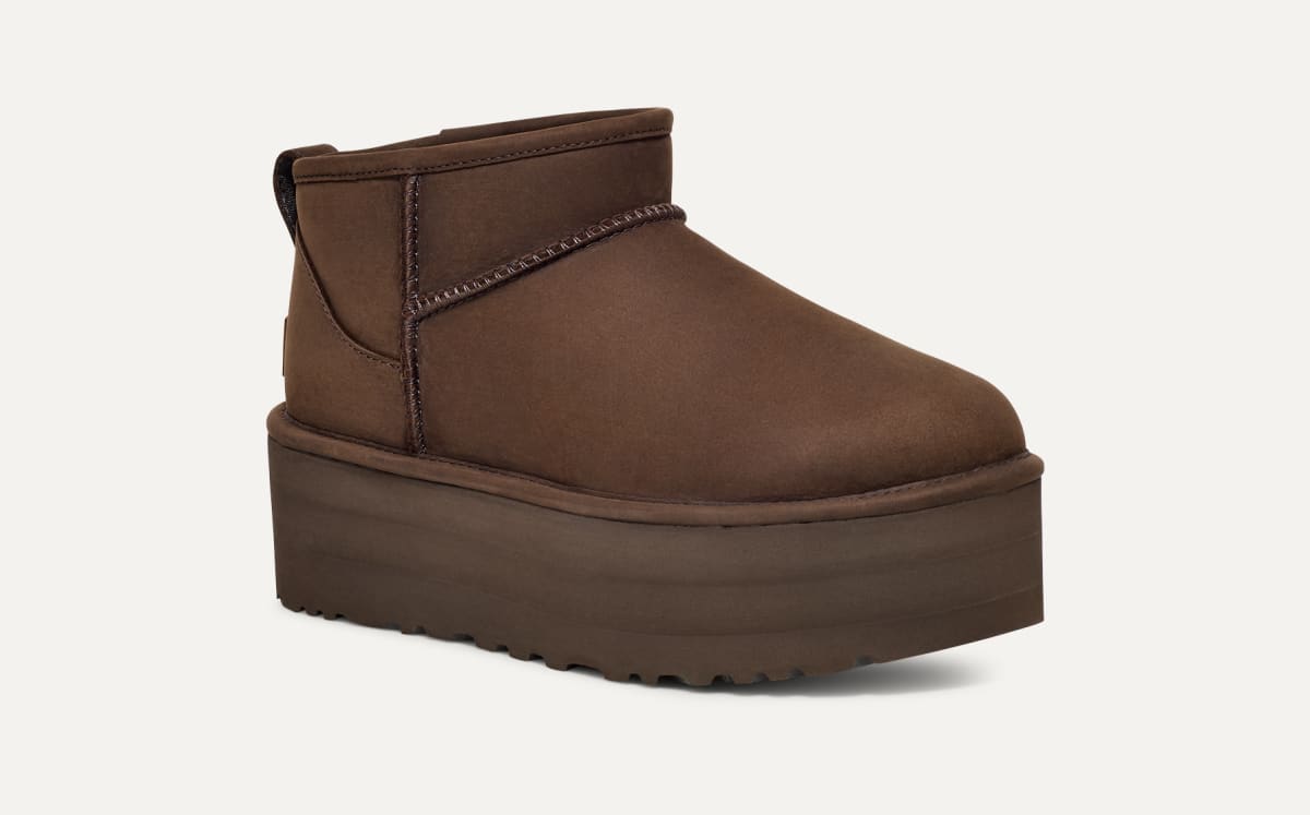 Leather uggs uk clearance