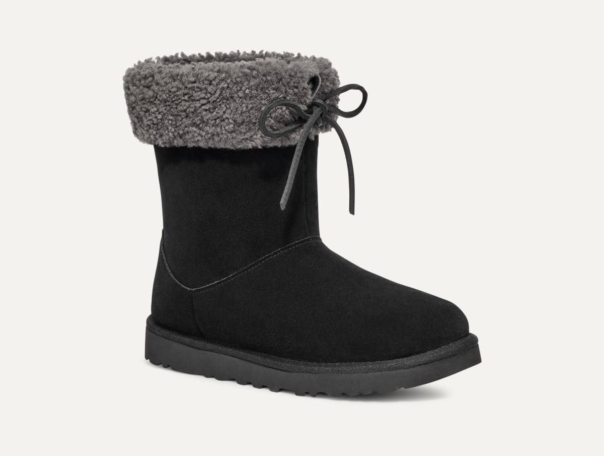 Womens short black uggs 2025