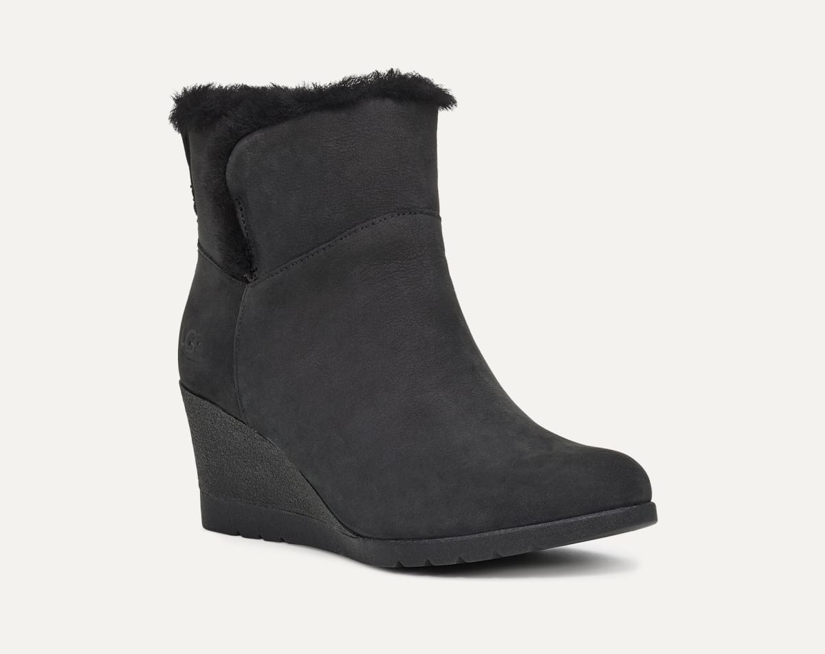 Suede Uggs Wedge Ankle Boots Ugg Wedge Boots Women Cheap