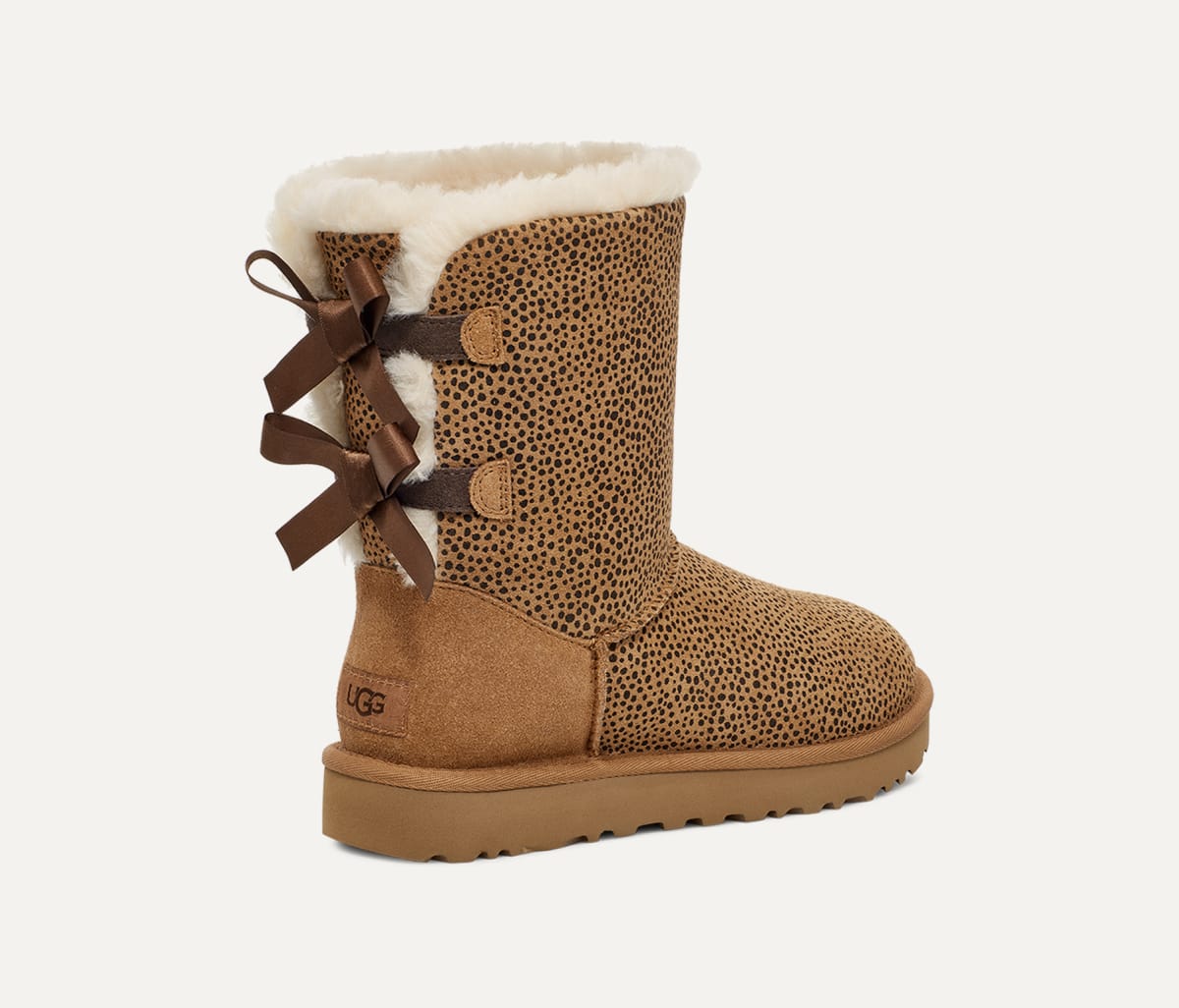 Women s Bailey Bow Micro Cheetah Boot