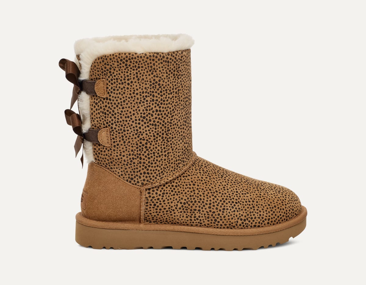UGG Bailey Bow Micro Cheetah Boot for Women UGG Spain