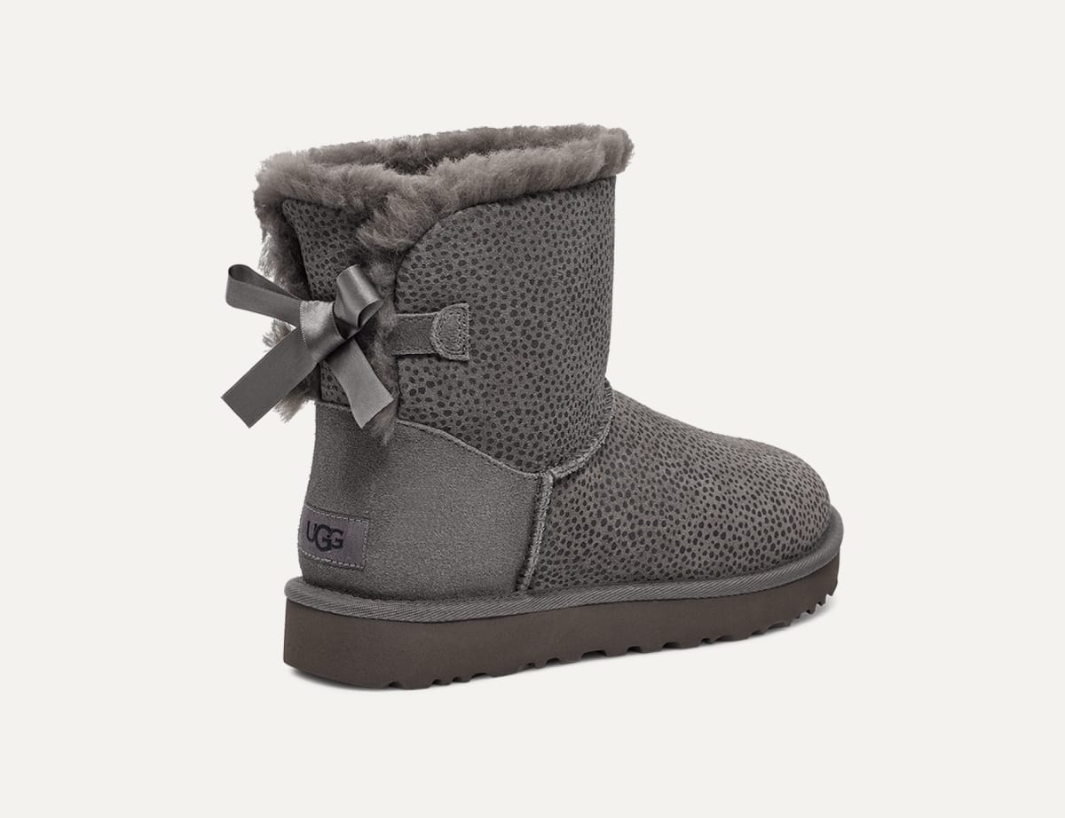 UGG Mini Bailey Bow Micro Cheetah Boot for Women UGG UK