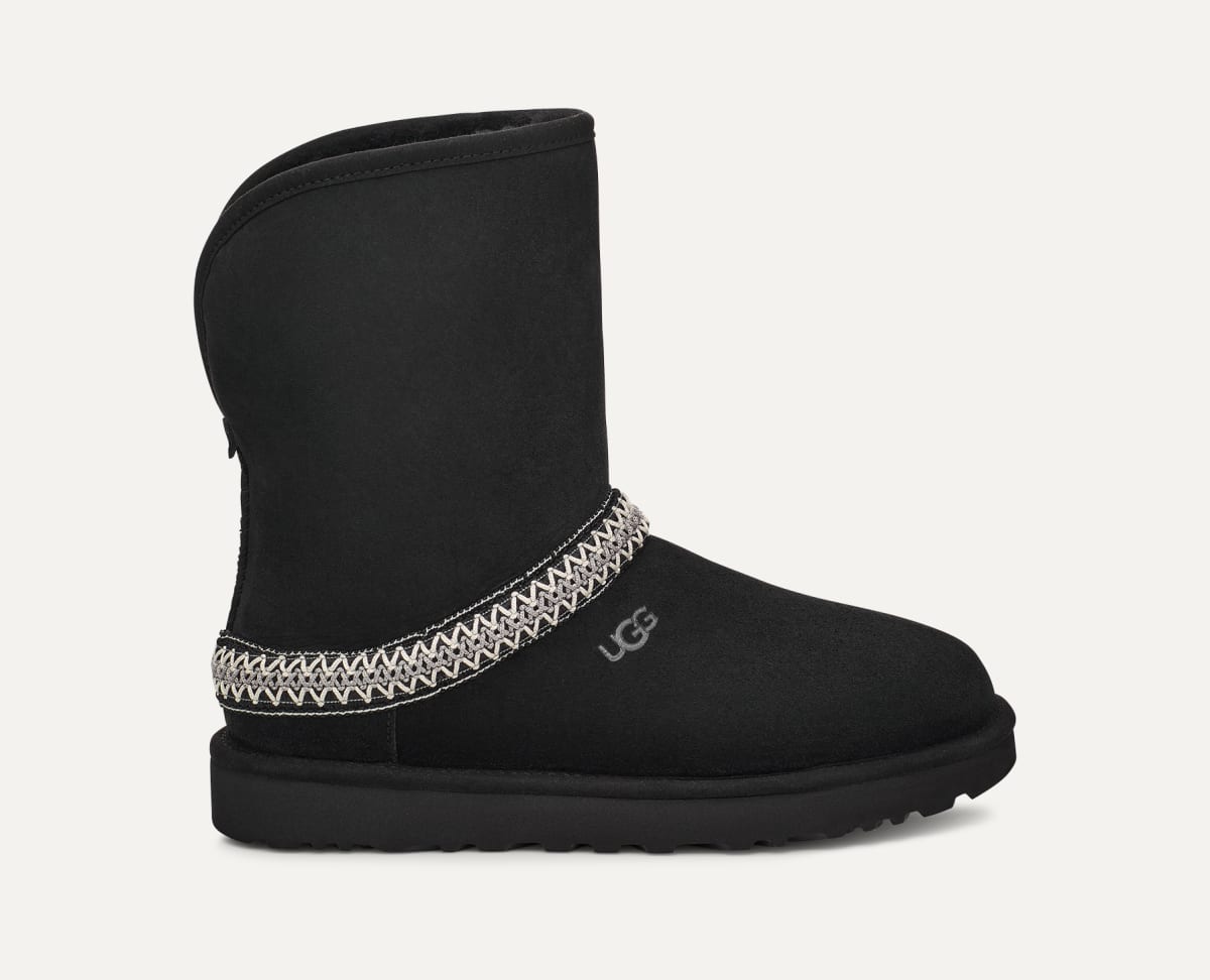 Womens short black uggs sales