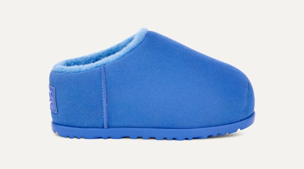 Ugg blue slides sales