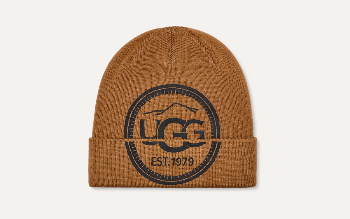 UGG Mountain Logo Beanie for Men UGG