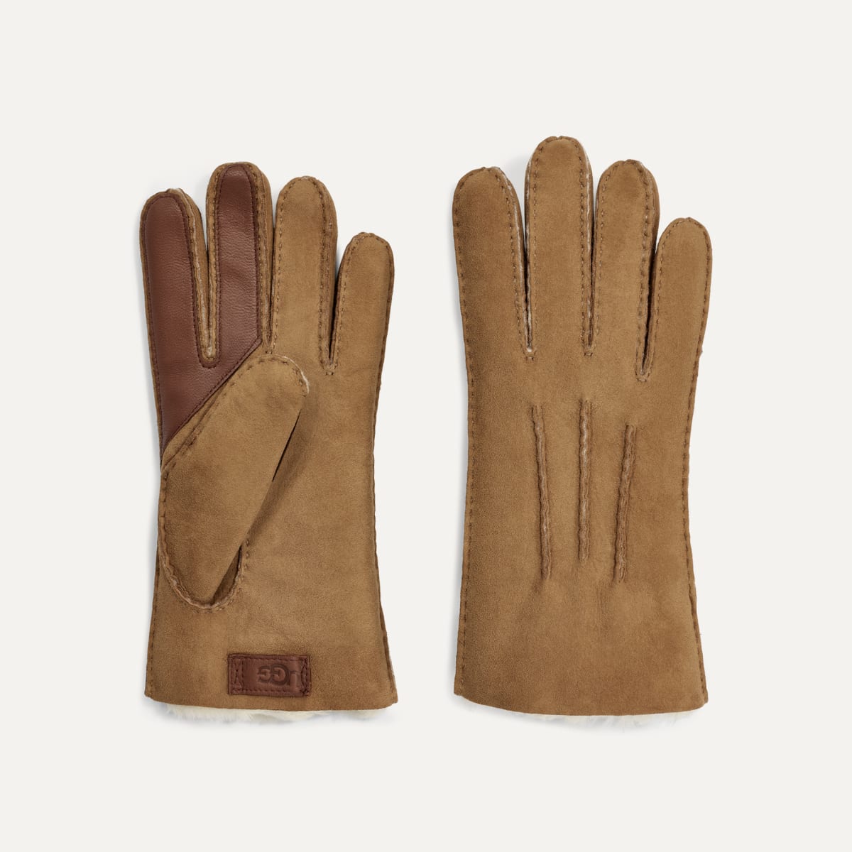 Guanti UGG Tech in montone a contrasto da uomo UGG EU