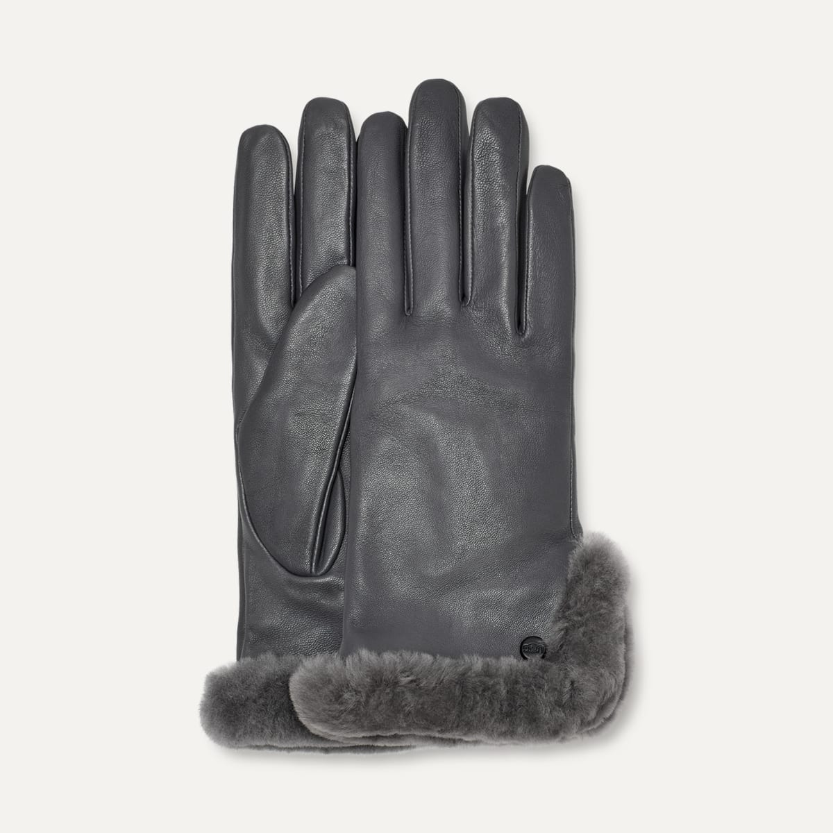 UGG Handschuhe aus Leder und Lammfell mit Schlitz fur Damen UGG DE