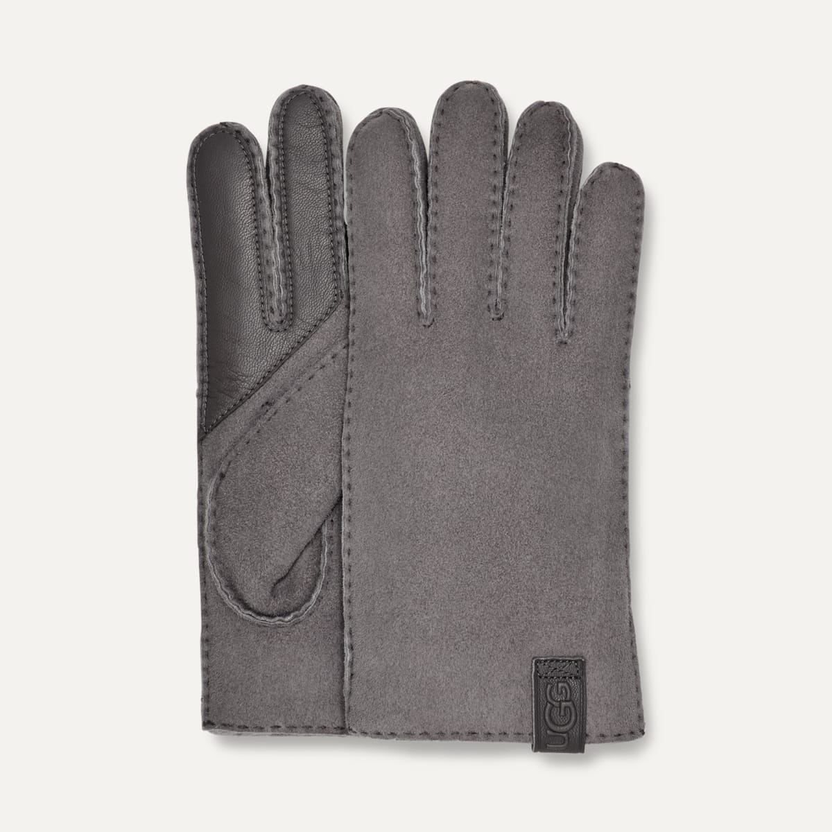 Ugg black sheepskin gloves cheap