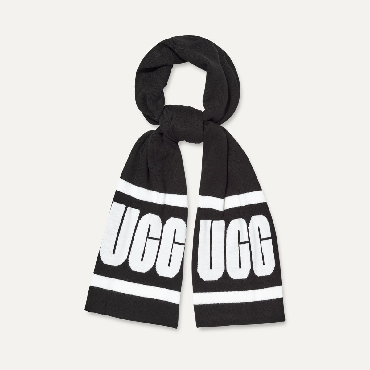 UGG Graphic Logo Knit Scarf for UGG Spain