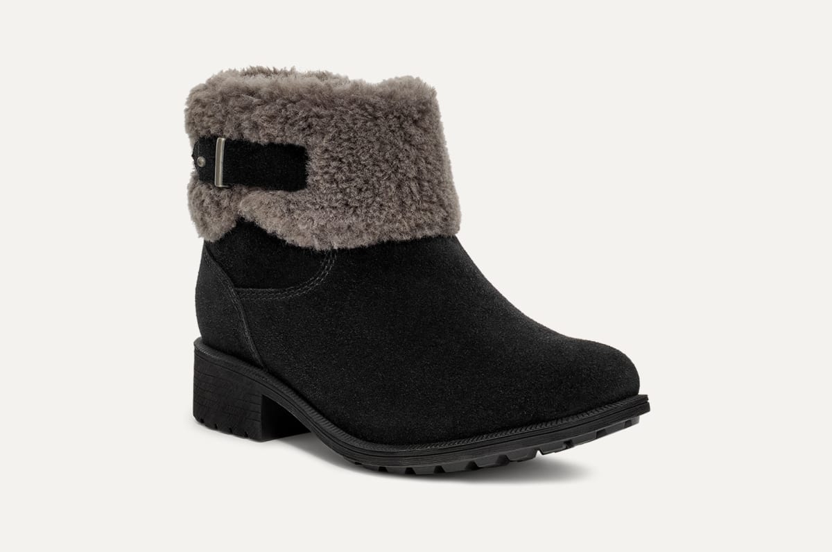 UGG Bodie Fur Belted Boot for Women UGG Czech Republic