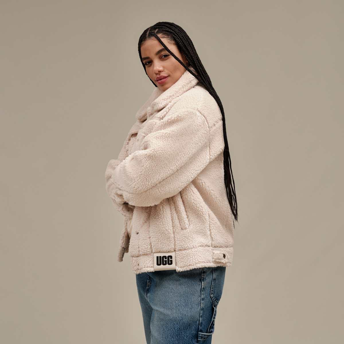 Ugg sherpa cardigan outlet