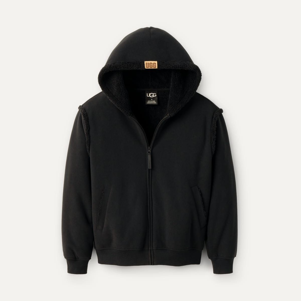 Fleece zip up sweater clearance