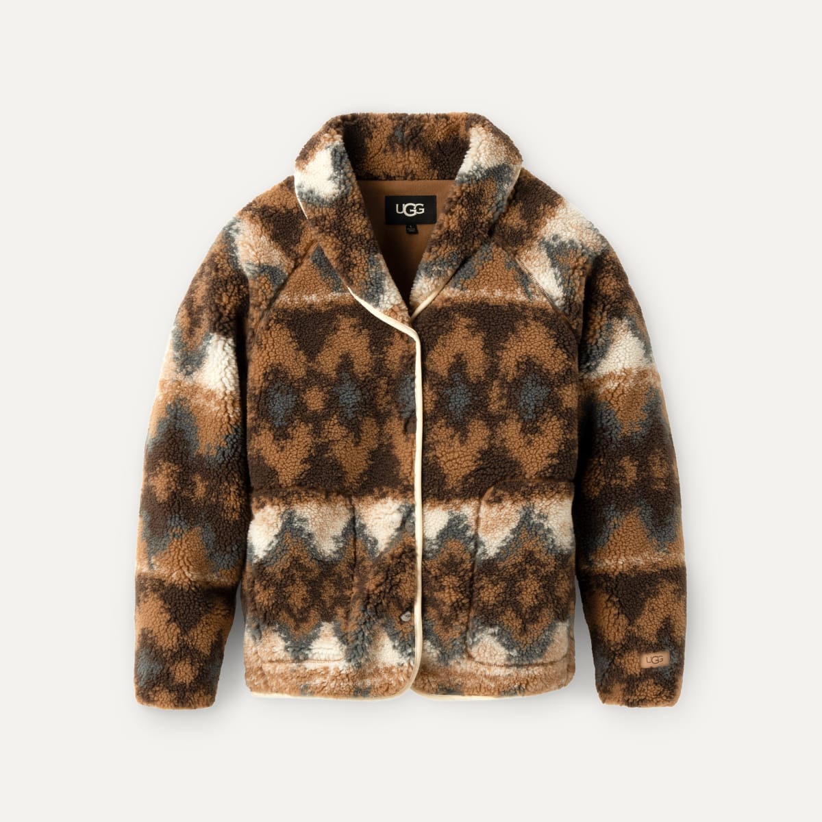 Ugg sherpa lined shawl cardigan cheap