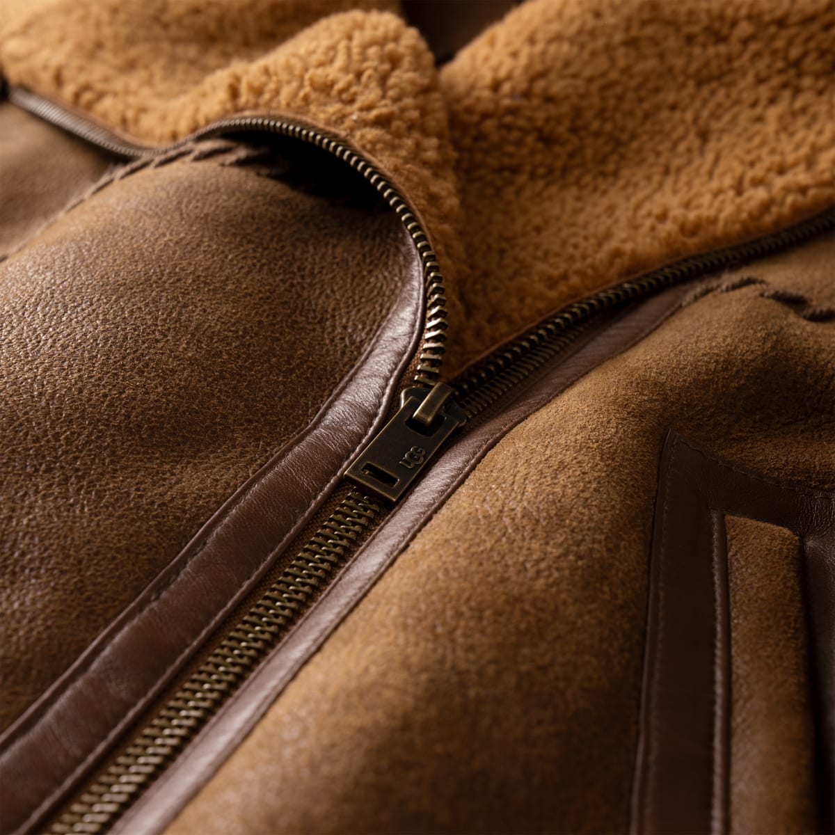 Ugg leather coat store