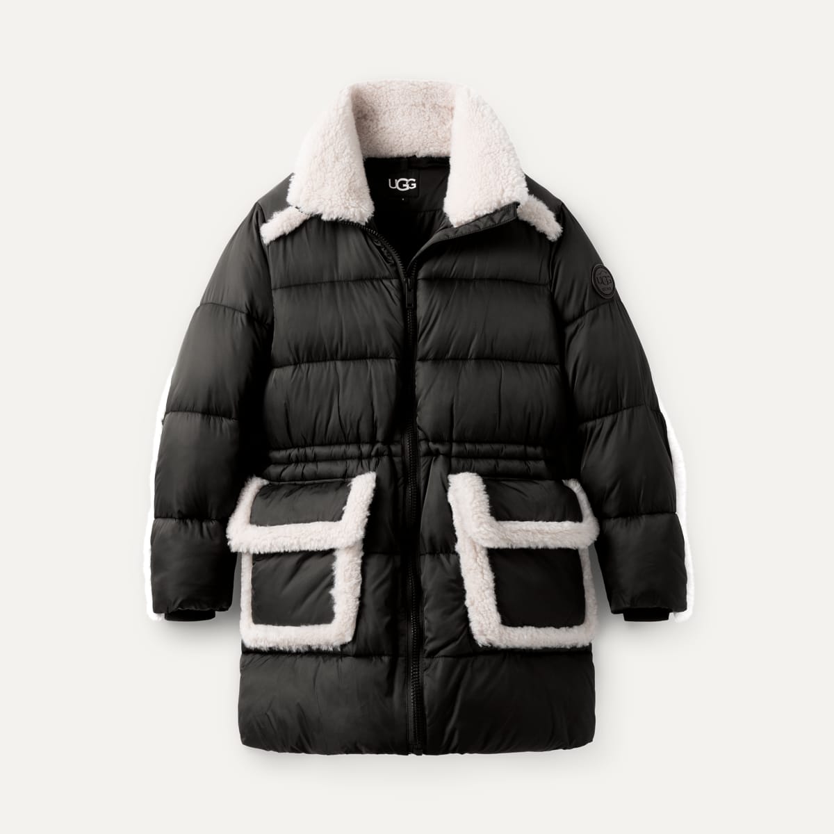 Ugg puffer coat top