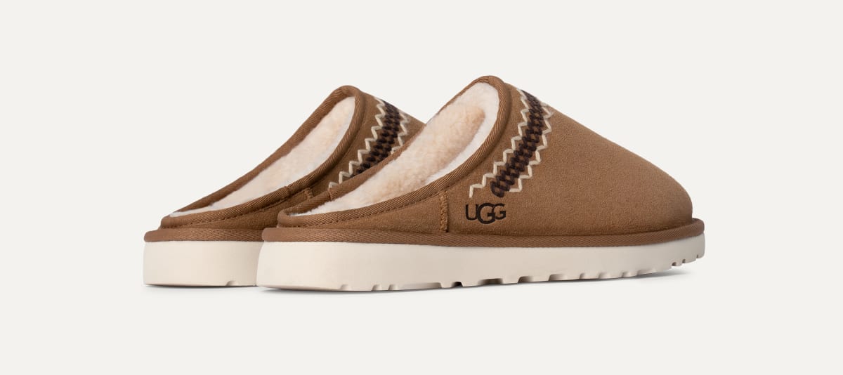 Ugg leather slip ons outlet