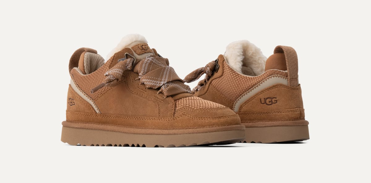 Grey ugg trainers deals