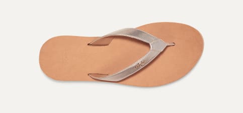 Ugg tawney flip flop rose gold on sale