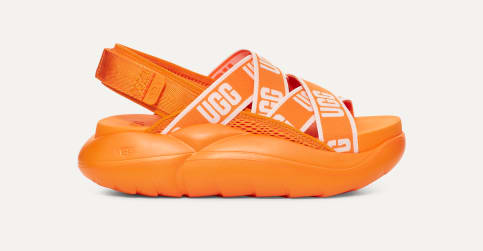 Ugg orange sandals hot sale