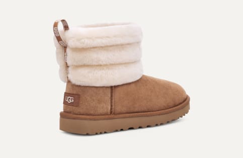 UGG Fluff Mini Quilted Logo Boot for Women UGG UK