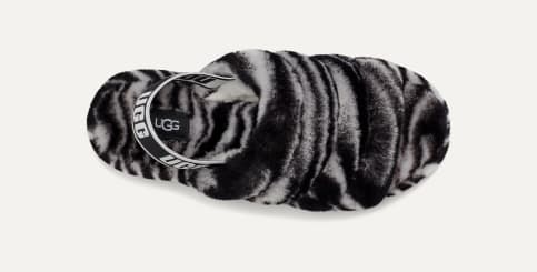 Zebra ugg slippers on sale