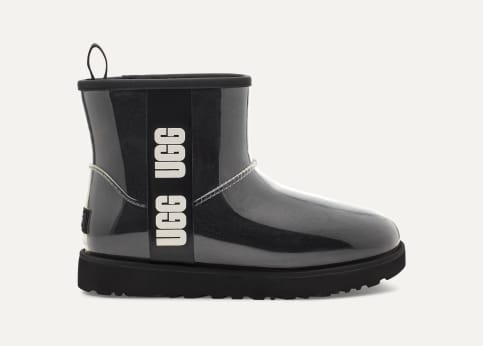 Black fluffy uggs new arrivals