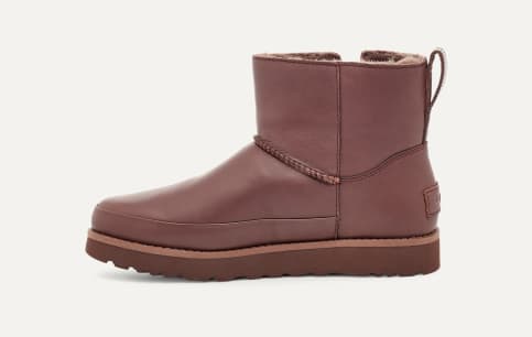 UGG Classic Zip Mini Leather Boot for Women UGG UK