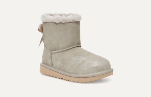 UGG Mini Bailey Bow II Shimmer Boot for Kids UGG