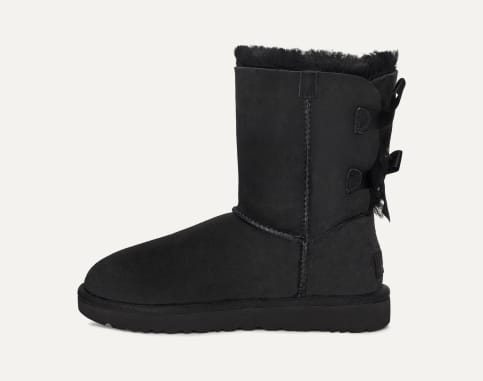 Ugg boots with bows on side top