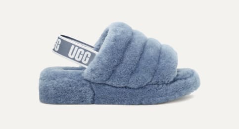 Ugg fluff yeah slide blue cheap