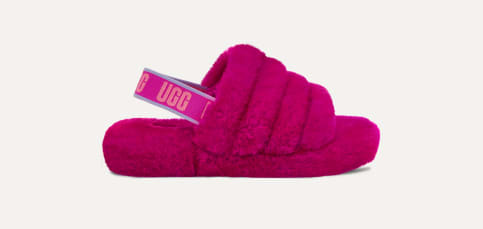 Ugg pride fluff yeah slide top