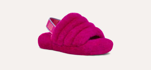 Ugg fluff yeah slippers kids outlet