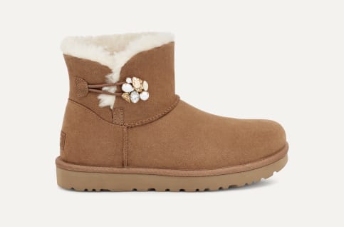Ugg bailey button poppy chestnut on sale