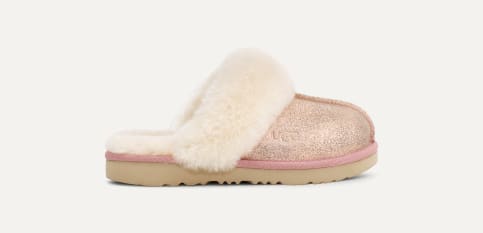Metallic ugg slippers cheap